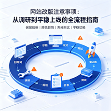 四平建站-网站改版注意事项：从调研到平稳上线的全流程指南