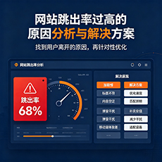 四平建站-网站跳出率过高的原因分析与解决方案