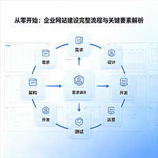 四平建站-从零开始：企业网站建设完整流程与关键要素解析