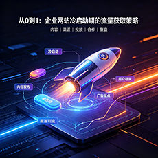 四平建站-从0到1:企业网站冷启动期的流量获取策略