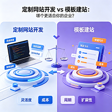 四平建站-定制网站开发 vs 模板建站：哪个更适合你的企业？